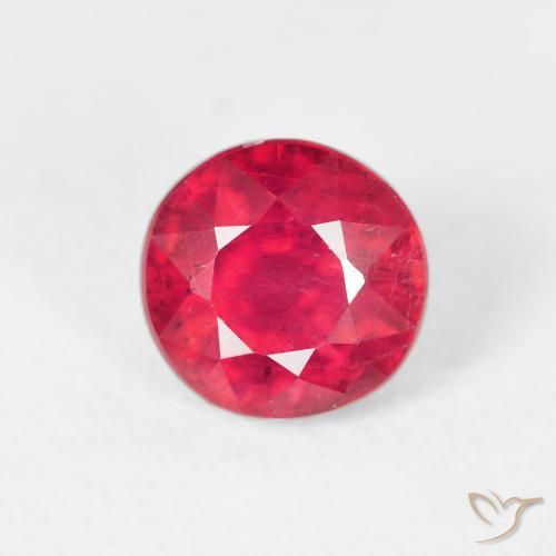1.46ct Naturale rosa magenta Rubino, Rotondo, VS