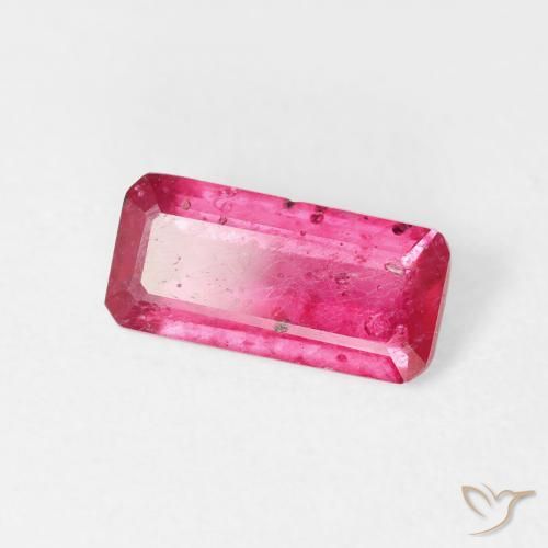 Rubino Rosso chiaro naturale da 1.91 ct, Ottagonale / Taglio smeraldo, VS-SI
