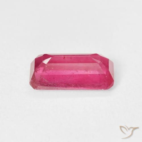 Rubino Rosso chiaro naturale da 2.38 ct, Ottagonale / Taglio smeraldo, VS
