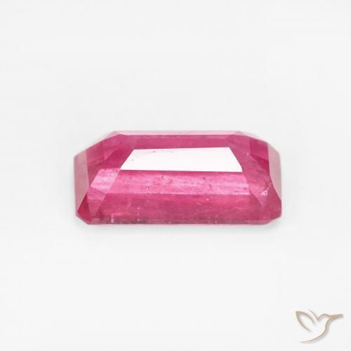 Rubino Rosso medio naturale da 1.83 ct, Ottagonale / Taglio smeraldo, VS
