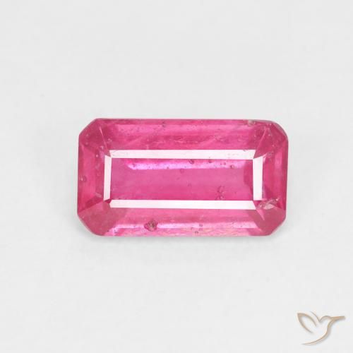 1.94ct Naturale Magenta intenso Rubino, Taglio smeraldo, VS-SI