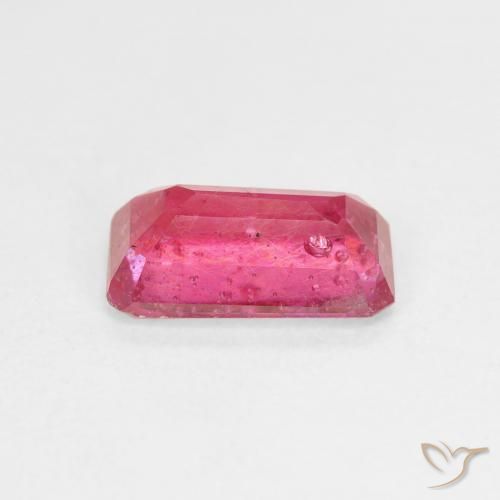 Rubino rosa magenta naturale da 2.66 ct, Ottagonale / Taglio smeraldo, VS-SI