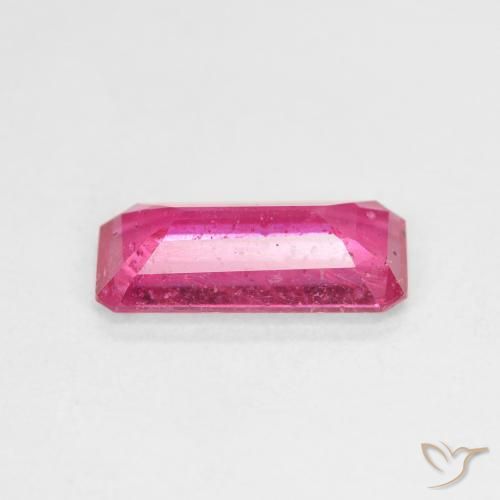 Rubino Rosa hot naturale da 2.95 ct, Ottagonale / Taglio smeraldo, VS-SI