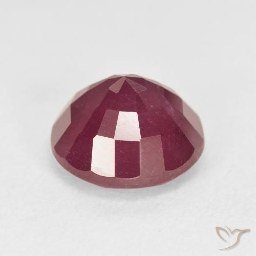 Rubino Vino rosso naturale da 5.71 ct, Rotondo, VS