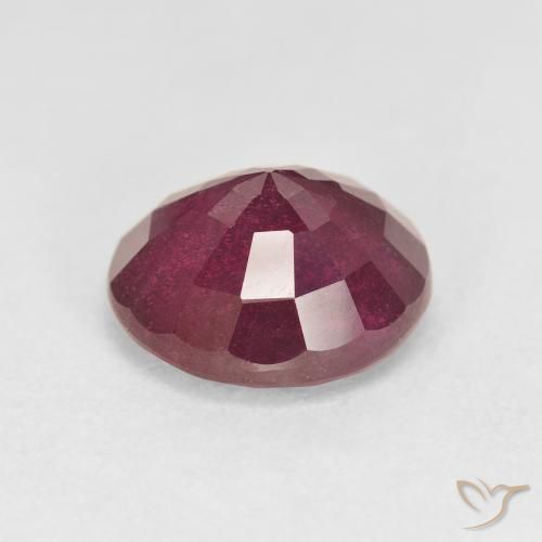 Rubino Vino rosso naturale da 6.24 ct, Rotondo, VS