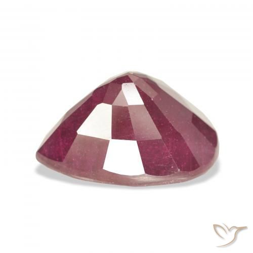Rubino Vino rosso naturale da 16.24 ct, Forma a pera, VS