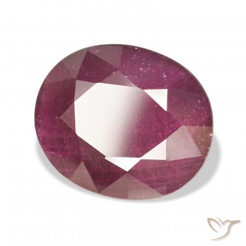 Rubino Rosso medio naturale da 18.23 ct, Ovale, VS