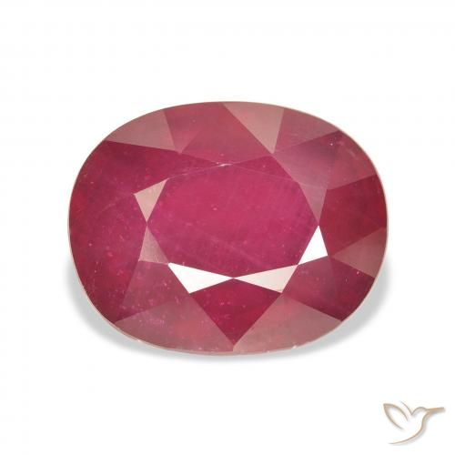 11.24ct Naturale marmellata rossa Rubino, Ovale, VS