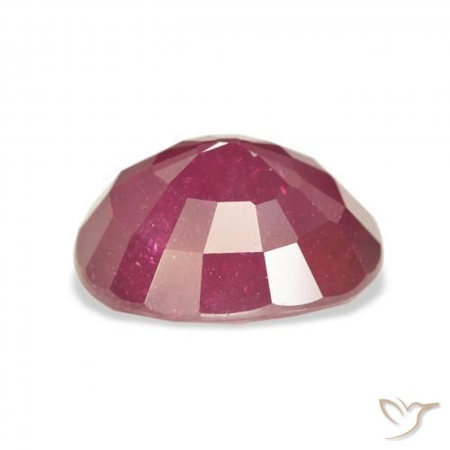 Rubino marmellata rossa naturale da 11.24 ct, Ovale, VS