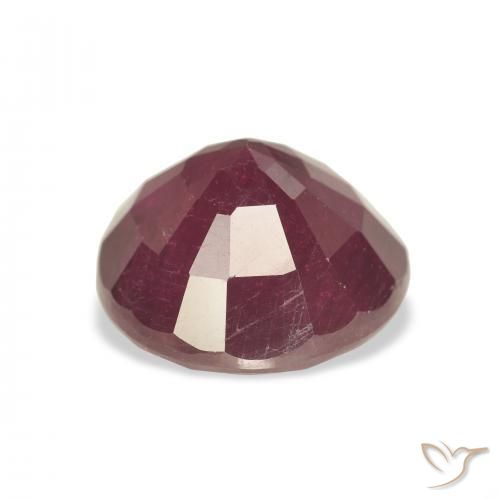Rubino Cremisi Profondo naturale da 7.40 ct, Rotondo, VS