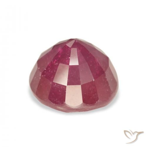 Rubino Cremisi Profondo naturale da 8.29 ct, Rotondo, VS