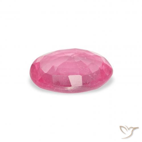 Rubino Medium Dark-Pink naturale da 1.09 ct, Ovale, VS-SI