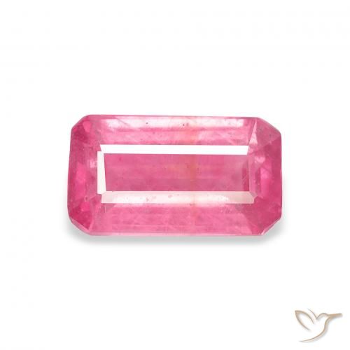 1.96ct Naturale Rosa medio Rubino, Taglio smeraldo, VS-SI