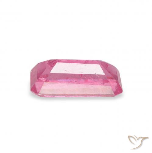 Rubino Rosa hot naturale da 1.14 ct, Ottagonale / Taglio smeraldo, SI