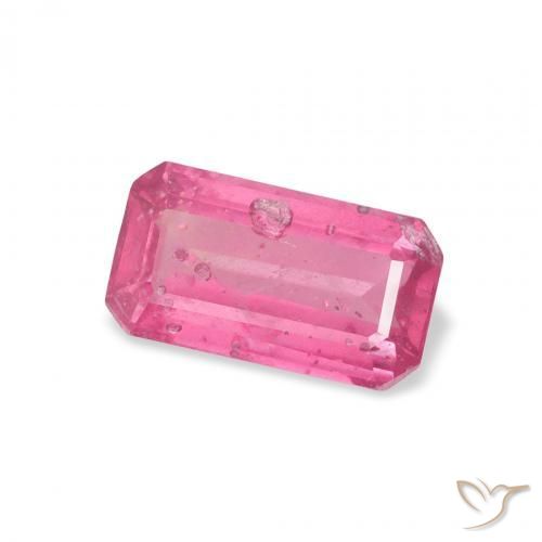 Rubino Medium Dark-Pink naturale da 1.63 ct, Ottagonale / Taglio smeraldo, SI