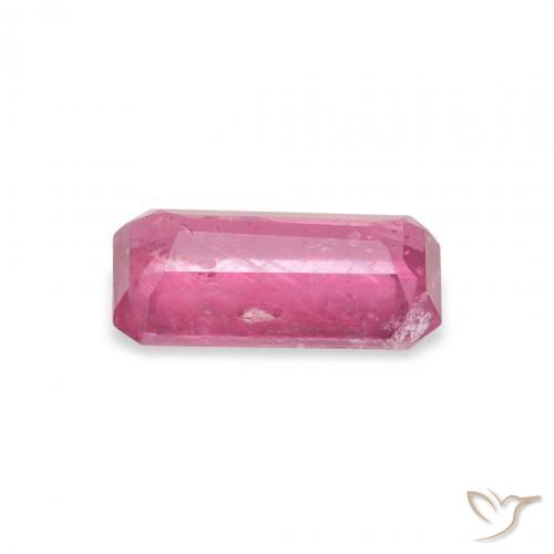 Rubino Medium Dark-Pink naturale da 1.63 ct, Ottagonale / Taglio smeraldo, SI