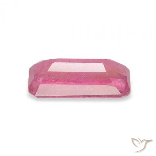 Rubino Medium Dark-Pink naturale da 1.92 ct, Ottagonale / Taglio smeraldo, SI
