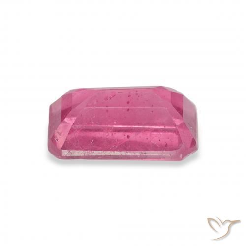 Rubino Medium Dark-Pink naturale da 3.12 ct, Ottagonale / Taglio smeraldo, VS-SI