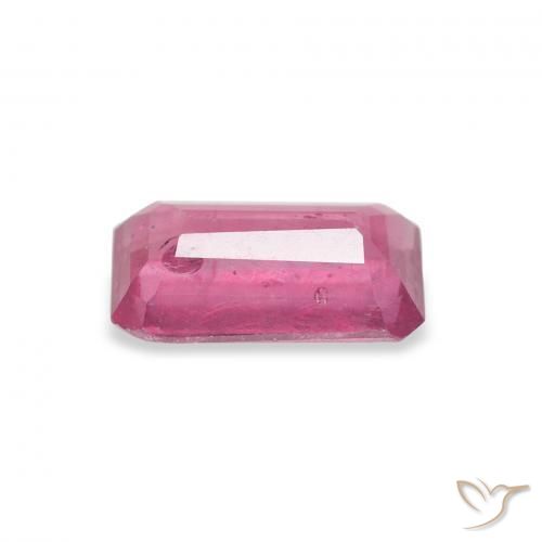 Rubino Rosa hot naturale da 1.44 ct, Ottagonale / Taglio smeraldo, VS-SI