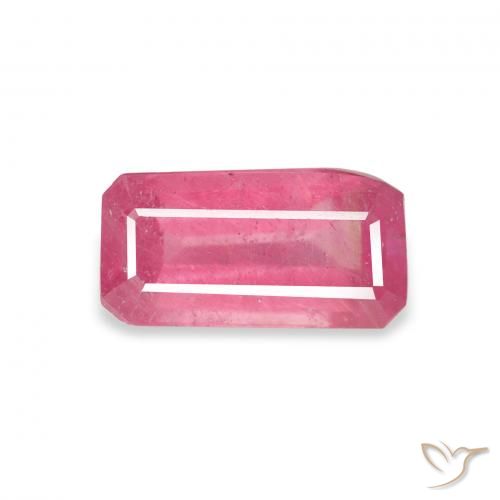 Rubino Rosso tendente al rosa naturale da 1.84 ct, Ottagonale / Taglio smeraldo, VS-SI