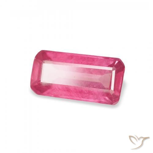 Rubino Rosso tendente al rosa naturale da 1.83 ct, Ottagonale / Taglio smeraldo, VS-SI