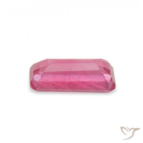 Rubino Rosso tendente al rosa naturale da 1.83 ct, Ottagonale / Taglio smeraldo, VS-SI