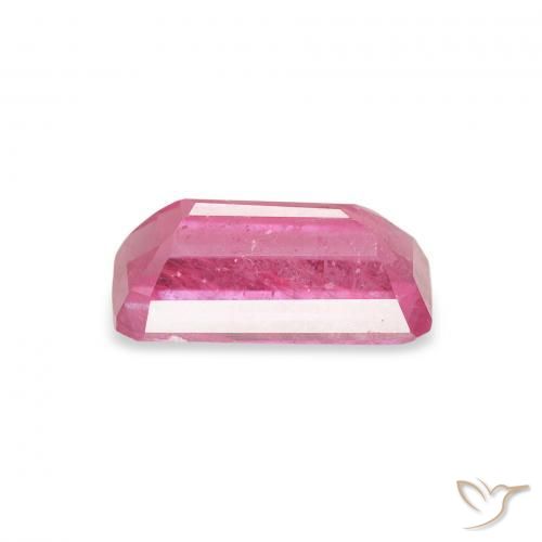 Rubino Rosa hot naturale da 1.62 ct, Ottagonale / Taglio smeraldo, VS-SI