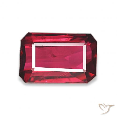 1.97ct Rosso medio Rubino, Taglio smeraldo, VS