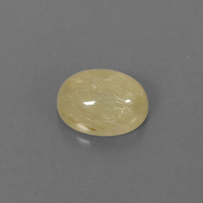 Quarzo rutilato naturale giallo da 1,82 ct, trasparente, trasparente/traslucido