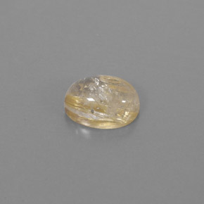 Quarzo rutilato naturale giallo da 1,63 ct, trasparente, trasparente/traslucido