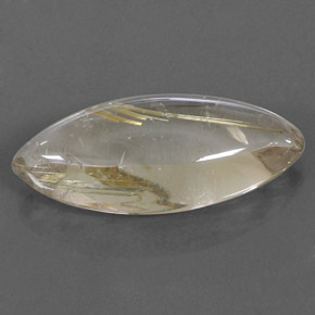 Quarzo rutilato naturale oro da 26,24 ct, marchesa, trasparente
