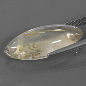 Quarzo rutilato naturale oro da 26,24 ct, marchesa, trasparente
