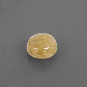 Quarzo rutilato naturale giallo da 1,97 ct, trasparente, trasparente/traslucido