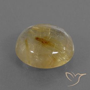 Quarzo rutilo Marrone Dorato Molto Chiaro naturale da 7.25 ct, Rotondo, Trasparente