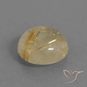 Quarzo rutilo Oro medio naturale da 7.79 ct, Rotondo, Trasparente