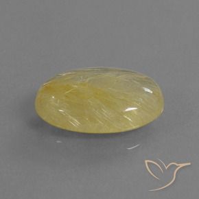 Quarzo rutilo Oro brillante naturale da 5.21 ct, Ovale, Trasparente