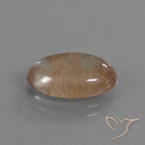 Quarzo rutilo Trasparente con rame naturale da 3.64 ct, Ovale, Trasparente