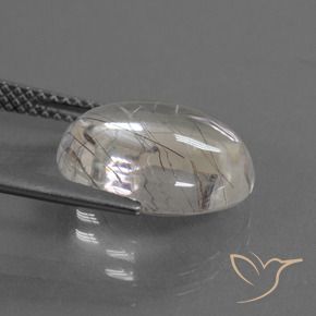 Quarzo rutilo Trasparente con rame naturale da 6.17 ct, Rotondo, Trasparente