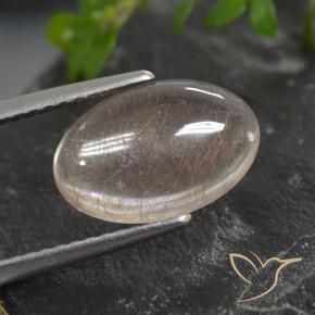 Quarzo rutilo Trasparente con rame naturale da 2.89 ct, Ovale, Trasparente