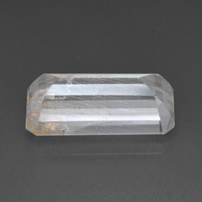 Topazio rutilato naturale giallo da 39,04 ct, trasparente, trasparente/traslucido