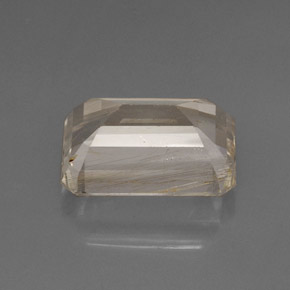 Topazio rutilato naturale giallo da 20,31 ct, trasparente, trasparente/traslucido