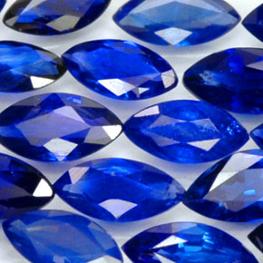 Zaffiro naturale blu da  ct, marchesa, VVS-VS