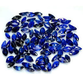 Zaffiro naturale blu da  ct, marchesa, VVS-VS