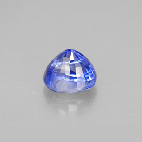 Zaffiro naturale blu da 1,55 ct, taglio ovale, VS