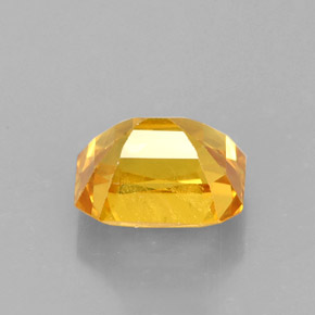 Zaffiro naturale giallo da 2,72 ct, taglio smeraldo, VS-SI
