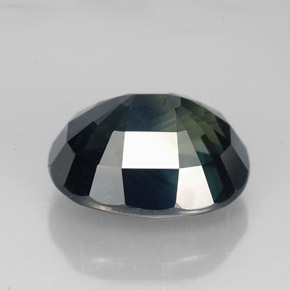 Zaffiro naturale blu da 8,42 ct, taglio ovale, VVS