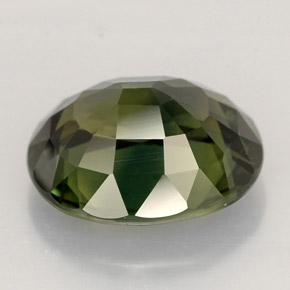 Zaffiro naturale verde da 4,55 ct, taglio ovale, VS-SI