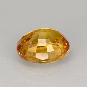Zaffiro naturale giallo da 2,49 ct, taglio ovale, VS-SI