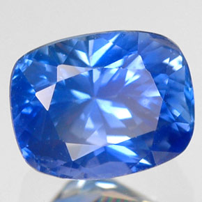 Zaffiro naturale blu da 1,92 ct, taglio a cuscino, VS-SI