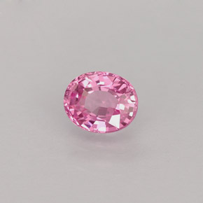 Zaffiro naturale rosa da 0,58 ct, taglio ovale, VS
